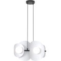 ELEMENTI cable-suspended pendant 4xG9/8W/230V grey